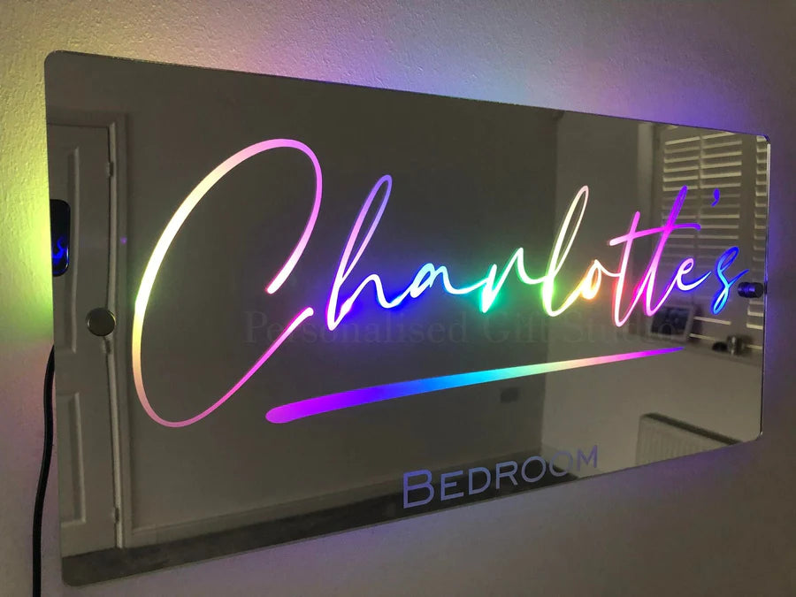 Star Lok™ Light Up Name Mirror