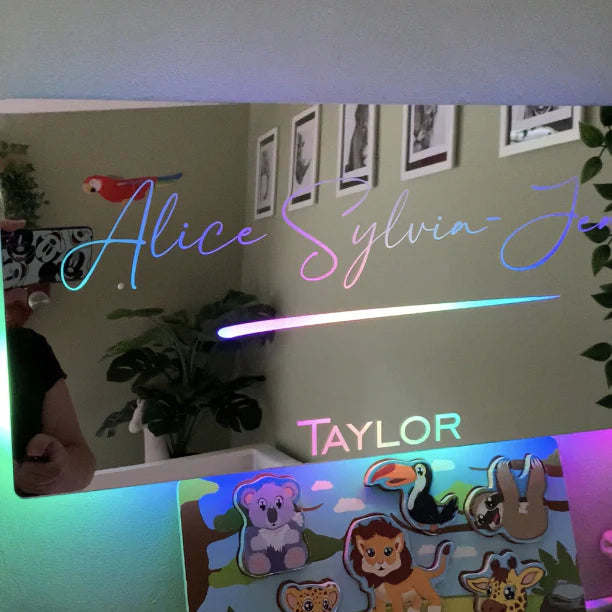 Star Lok™ Light Up Name Mirror