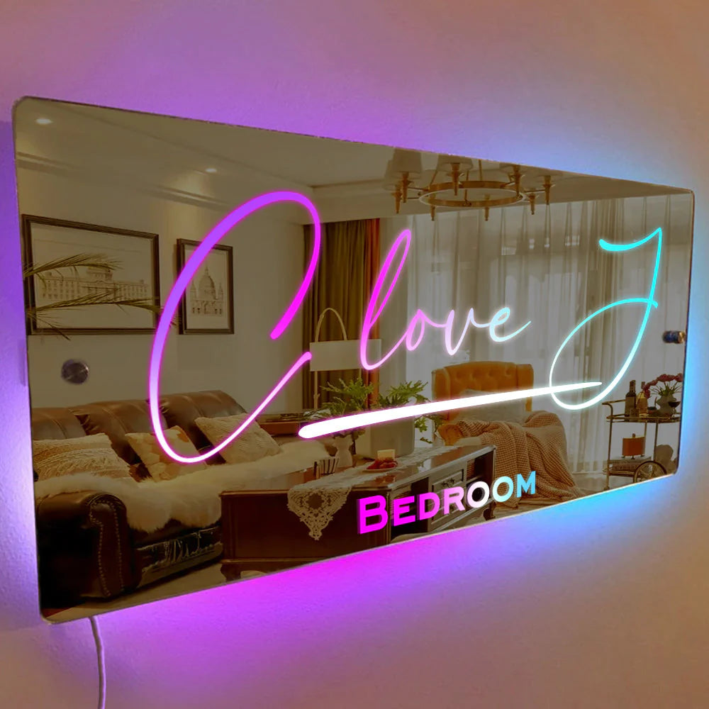 Star Lok™ Light Up Name Mirror