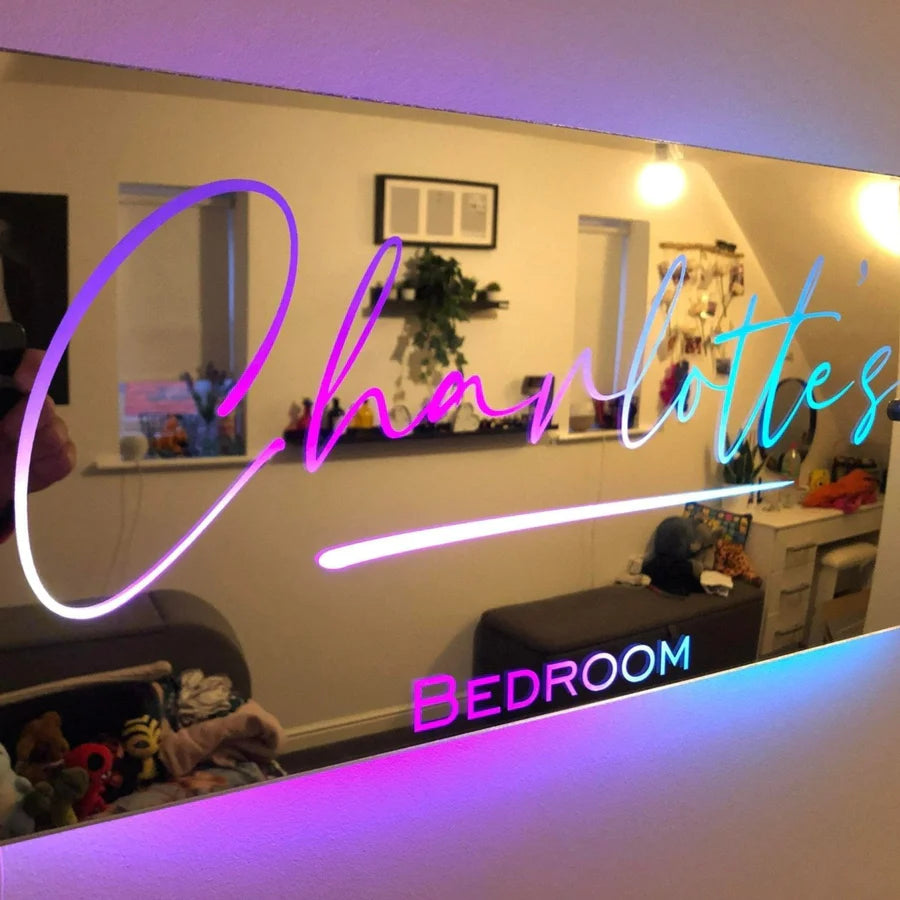 Star Lok™ Light Up Name Mirror